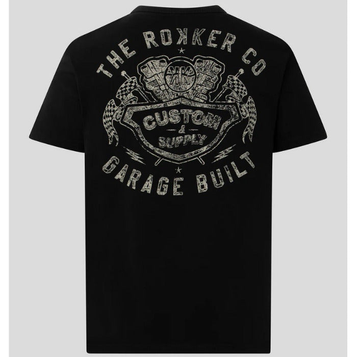 Rokker Built T-Shirt Men Black