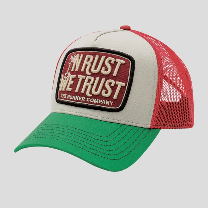 Rokker Trucker Cap In Trust We Trust