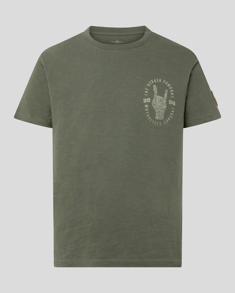 Rokker Trust A T-Shirt Metal grün