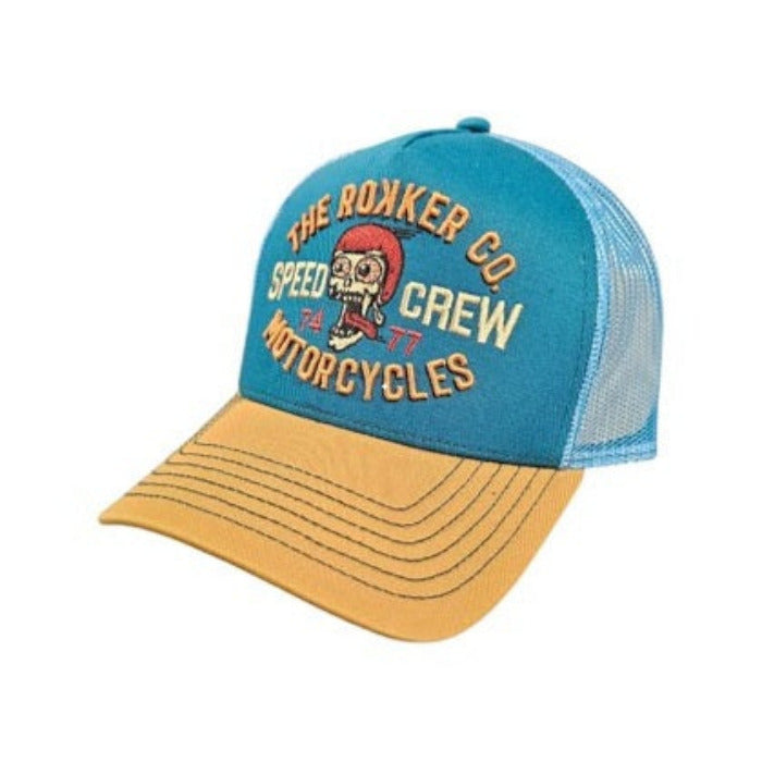Rokker Trucker Cap Speed Crew blau
