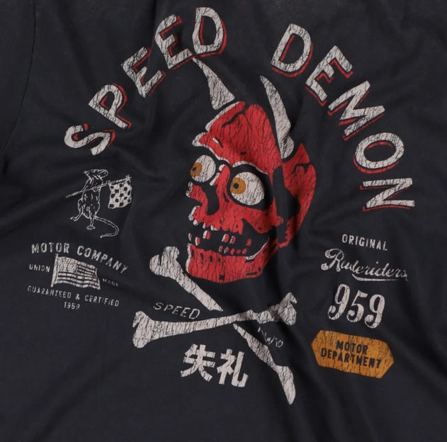 Rude Riders T-Shirt Uomo Speed Demon