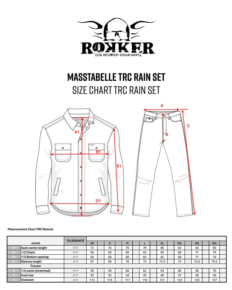 TRC Rainset Camo Reflective Grey