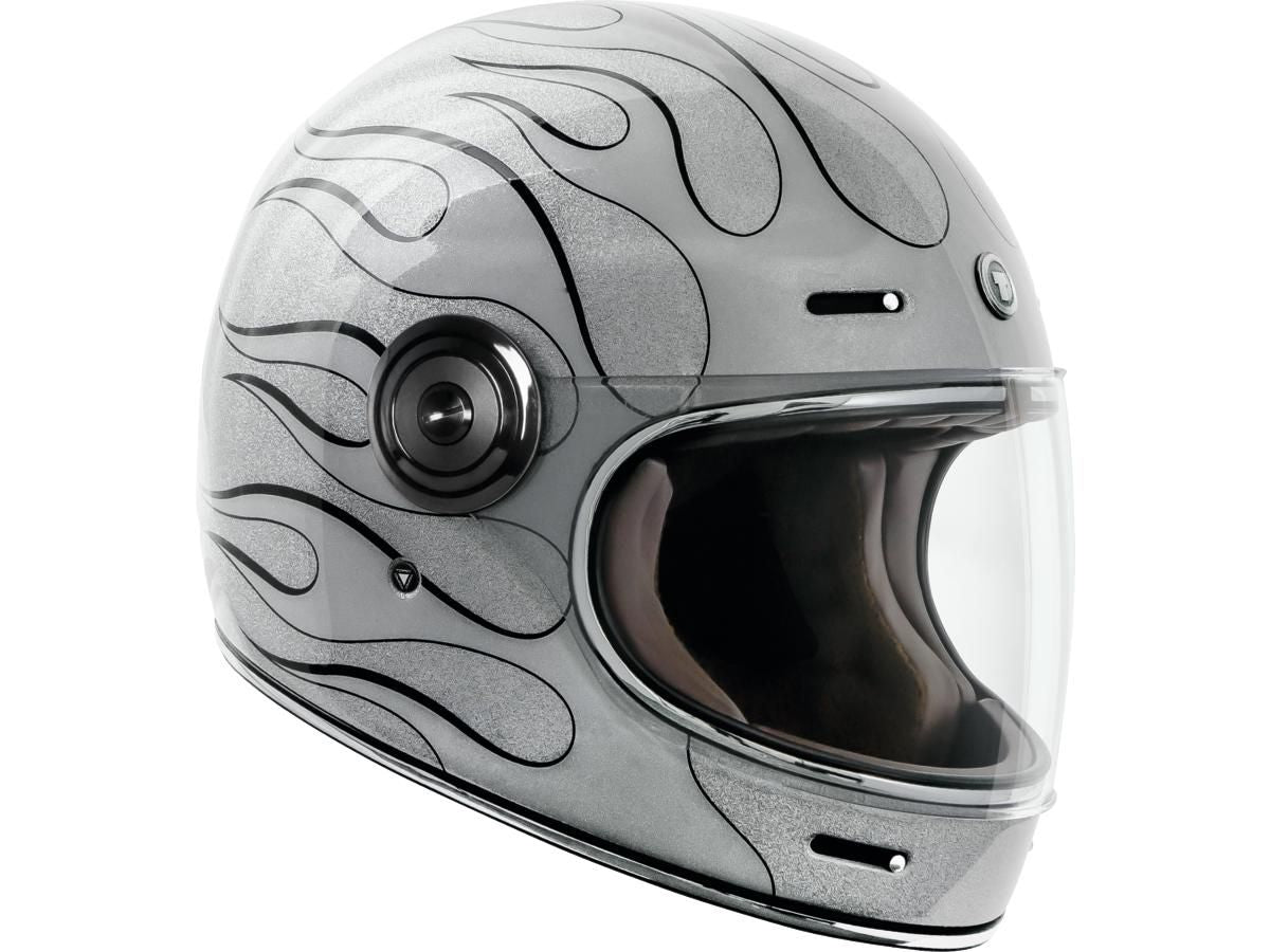 Torc Newport (T-1) Retro Full Face Helmet Blaze