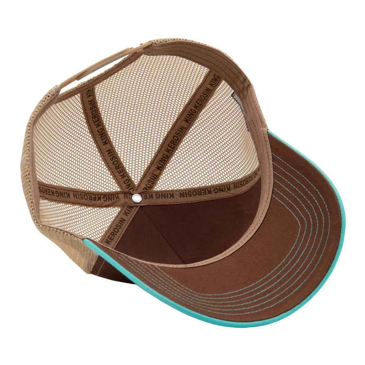King Kerosin Trucker Cap 'Honolulu Tavern' in Braun