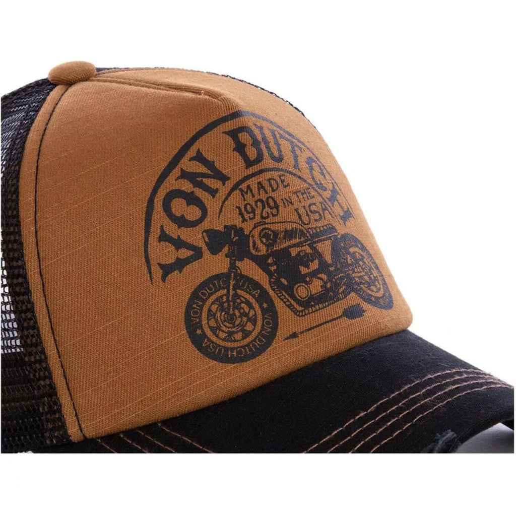 Von Dutch baseball Cap Crew black/brown