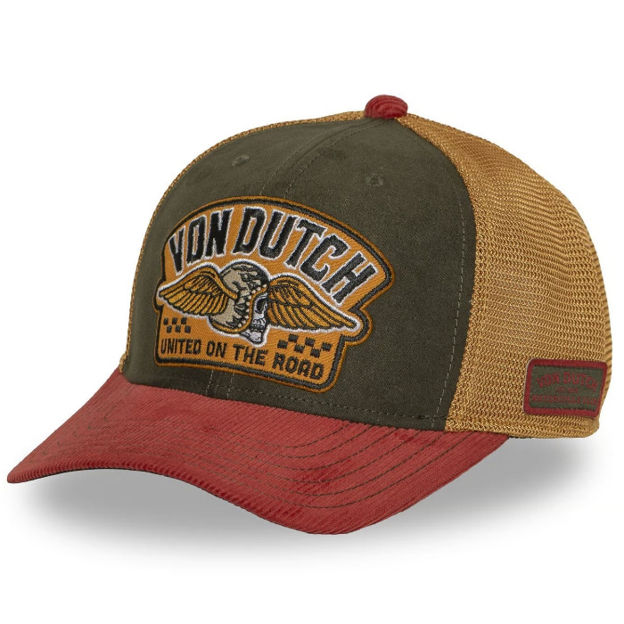 Von Dutch Semi Curved United Cap