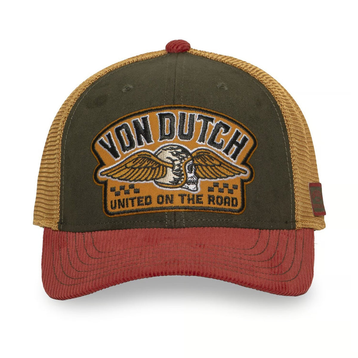 Von Dutch Semi Curved United Cap