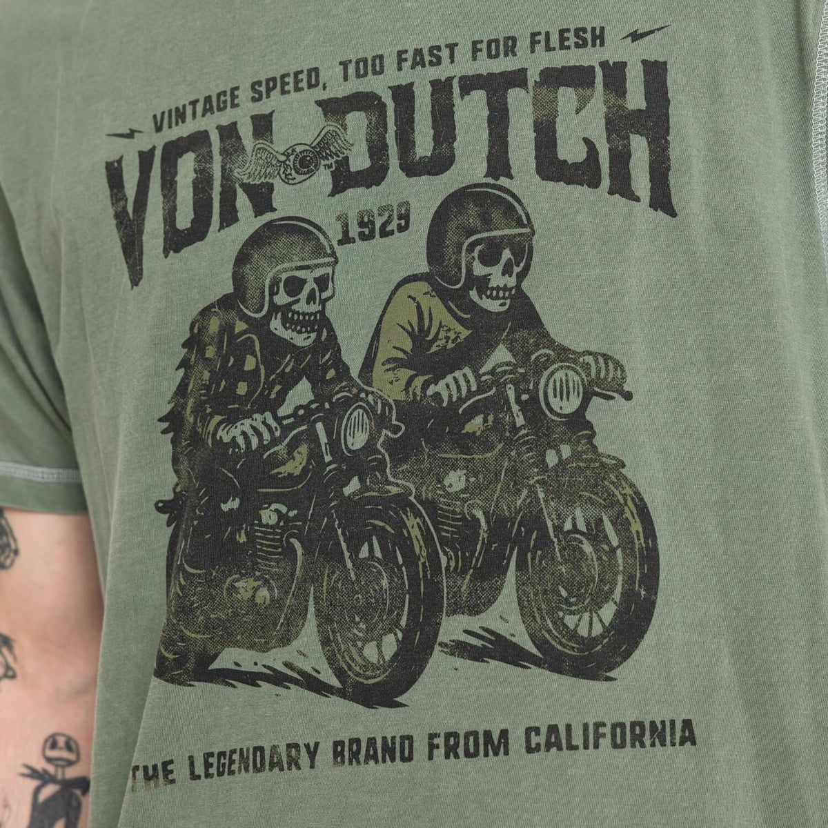 Von Dutch Flesh TShirt grey