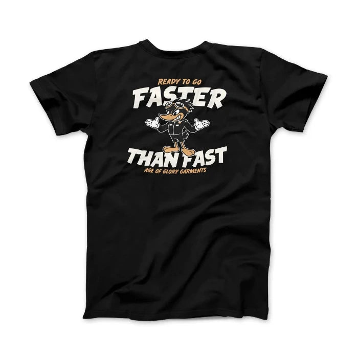 Age of Glory Faster Tee Washed Black