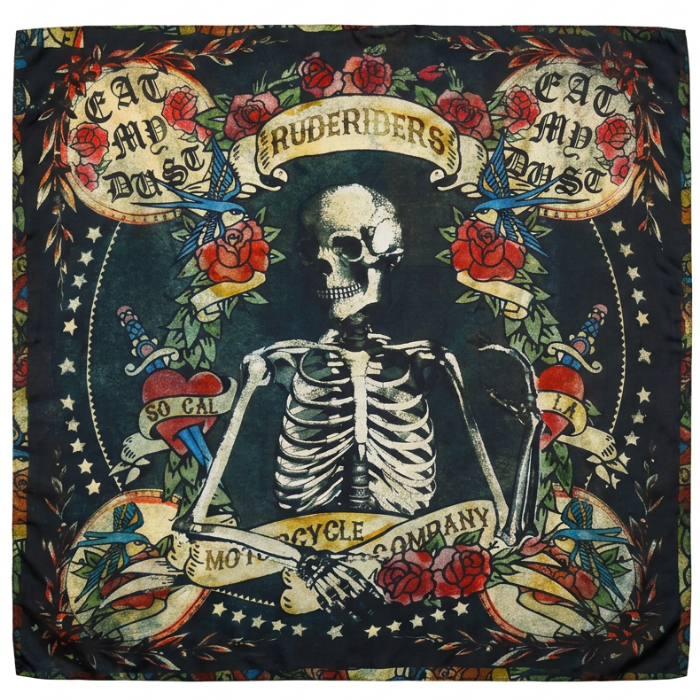Rude Riders Bandana Skelett