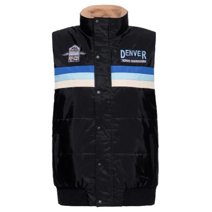 King Kerosin Puffer Weste «Motor Traveller»