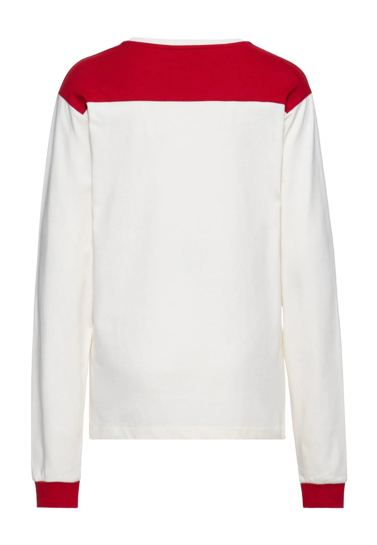 Queen Kerosin Langarmshirt 'Makin' Cowboys Cry' in Naturweiß